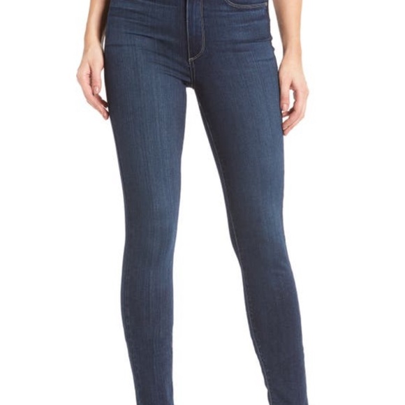 Paige Transcend Hooton Ankle High Waist Skinny Jeans - Picture 5 of 9